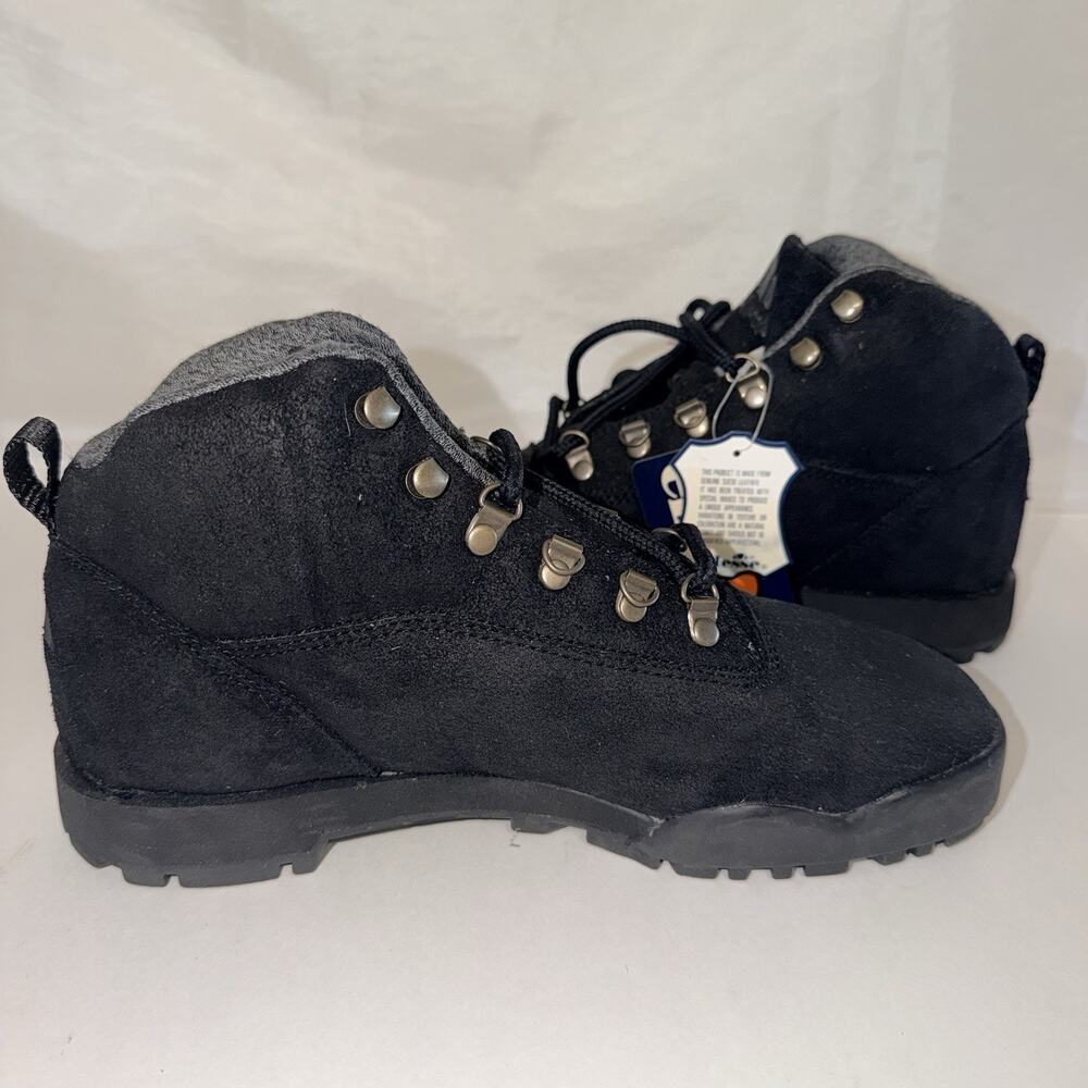 Ellesse Black Suede Leather Hiking Chukka Boots Men’s 8.5M - Picture 10 of 10